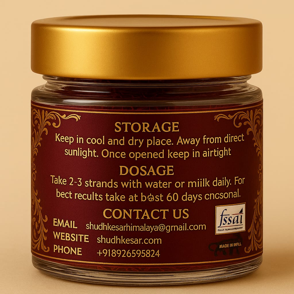  Shudh Kesar Himalaya – 100% Pure Saffron